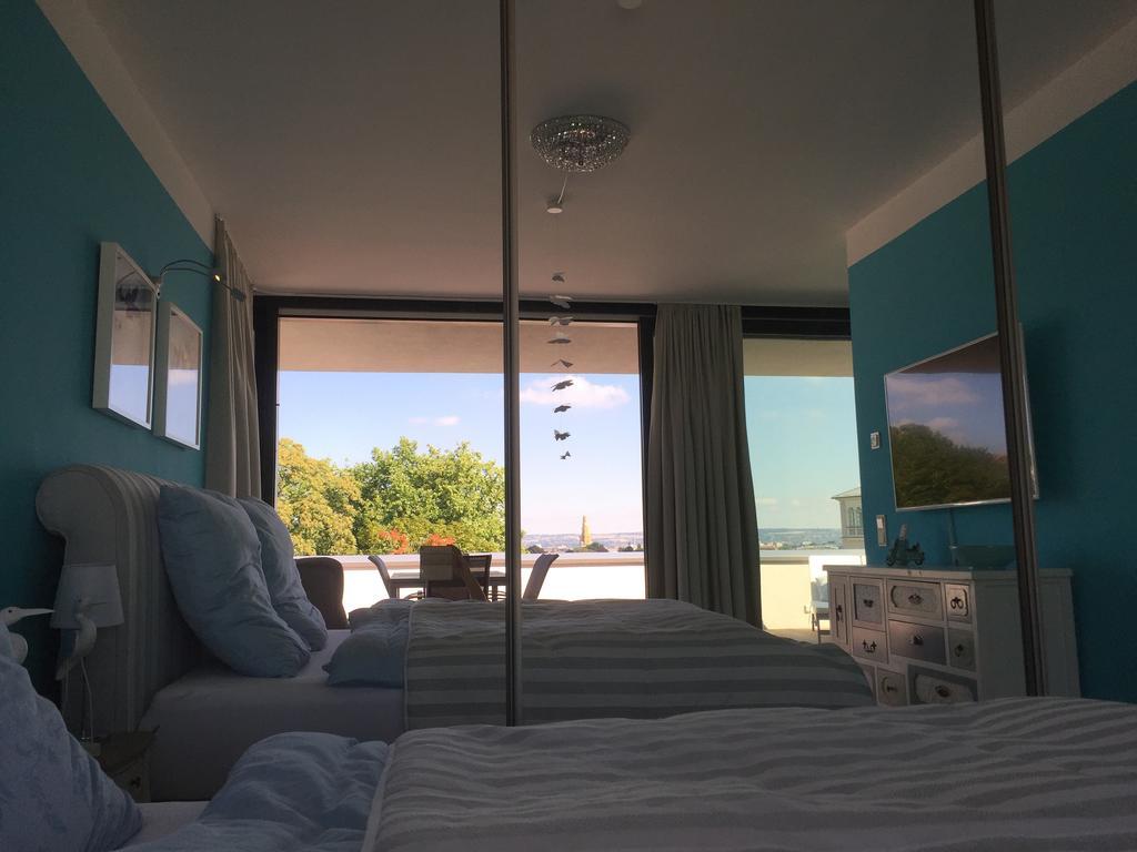 Wohnung Mit Weitblick เดรสเดน ภายนอก รูปภาพ